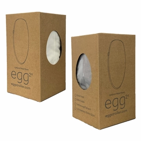 egg2 Carrycot Fitted Sheets 2 pack