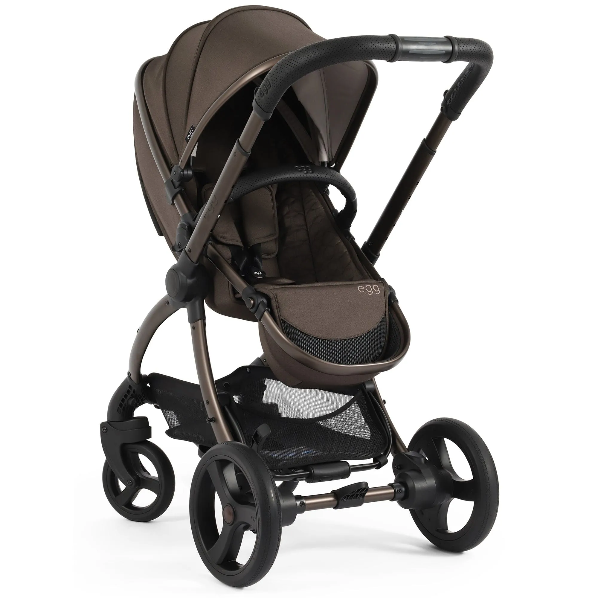 egg3 Luxury Maxi-Cosi Travel System Bundle - Chocolate Velvet