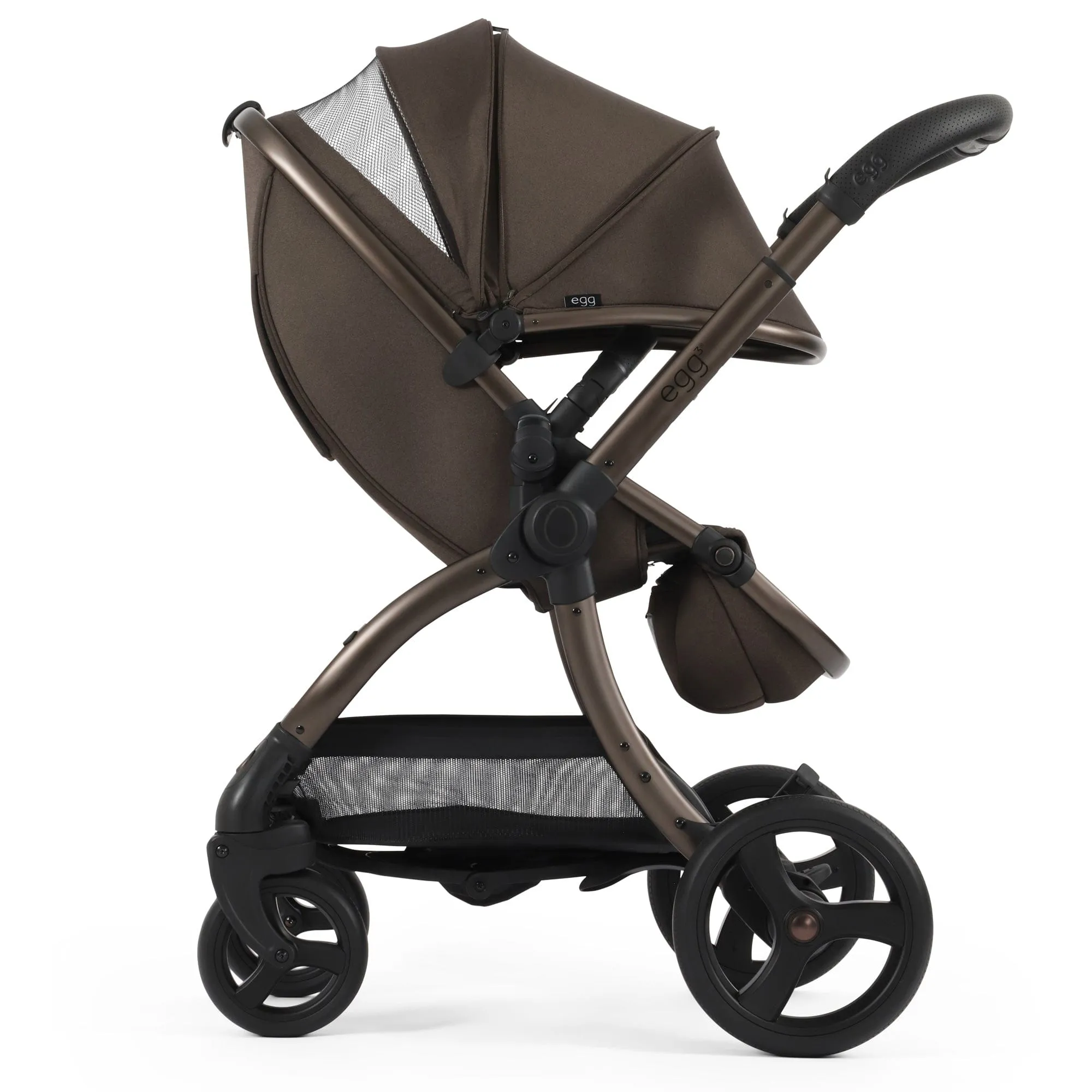 egg3 Luxury Maxi-Cosi Travel System Bundle - Chocolate Velvet