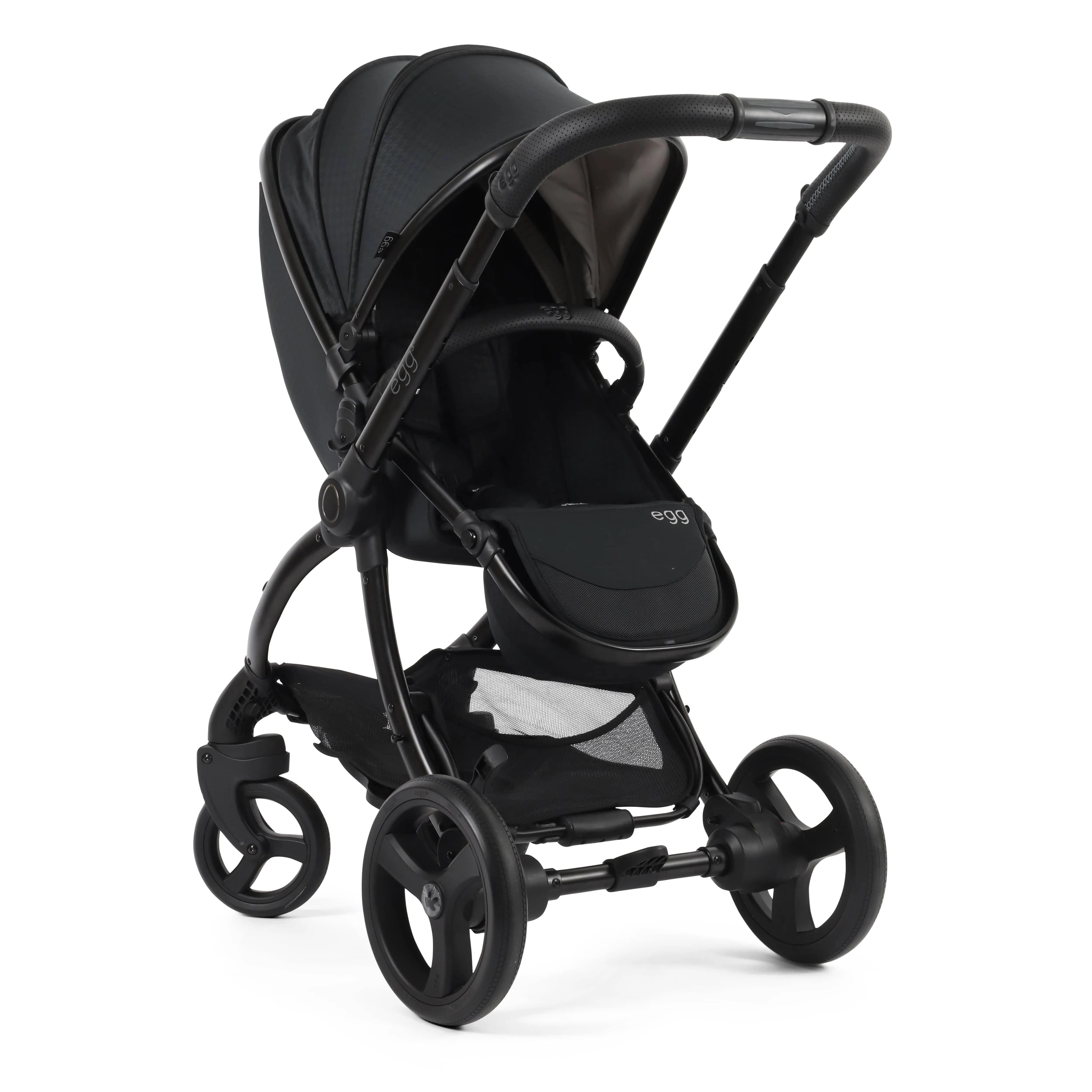 egg3 Luxury Maxi-Cosi Travel System Bundle - Houndstooth Black