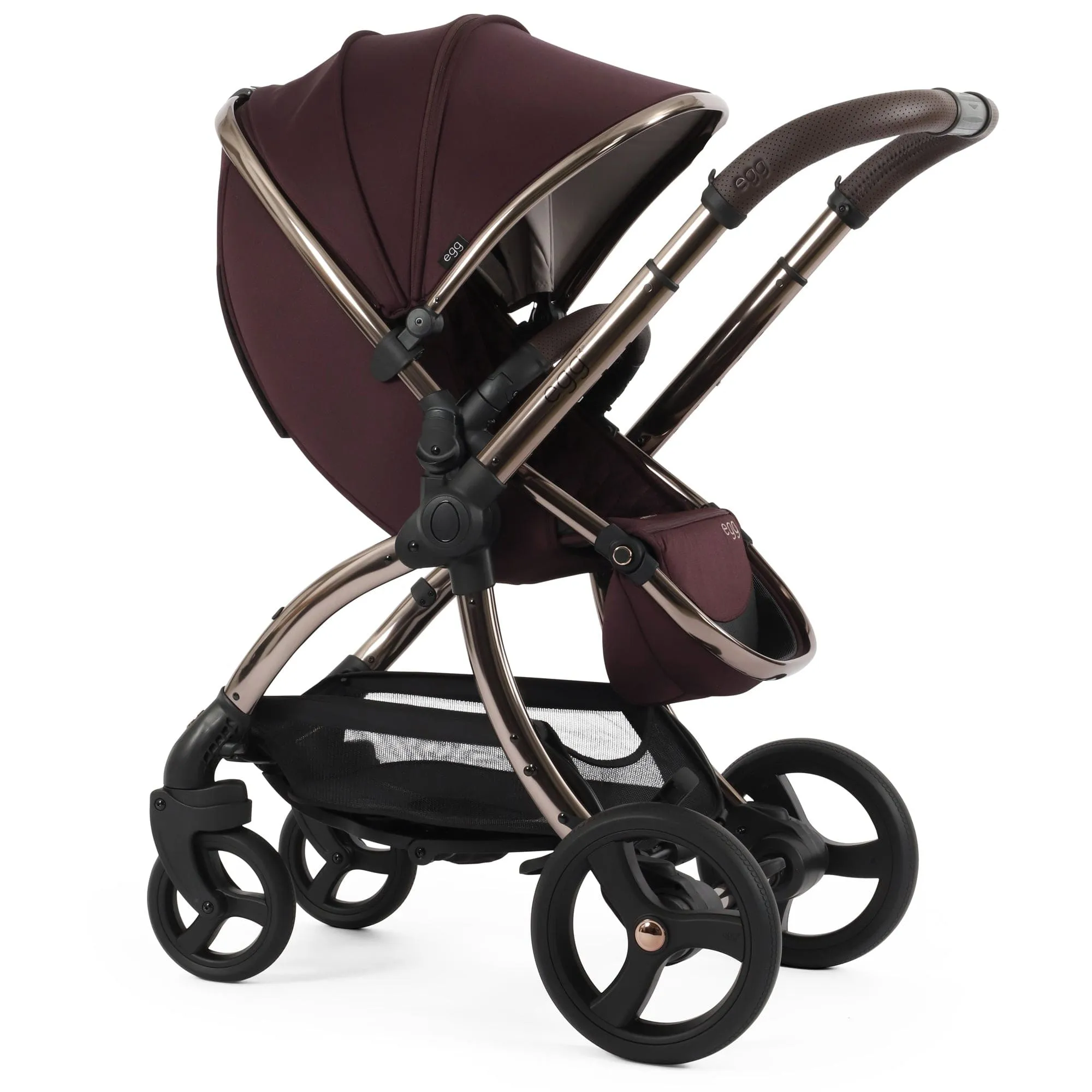 egg3 Luxury Maxi-Cosi Travel System Bundle - Mulberry