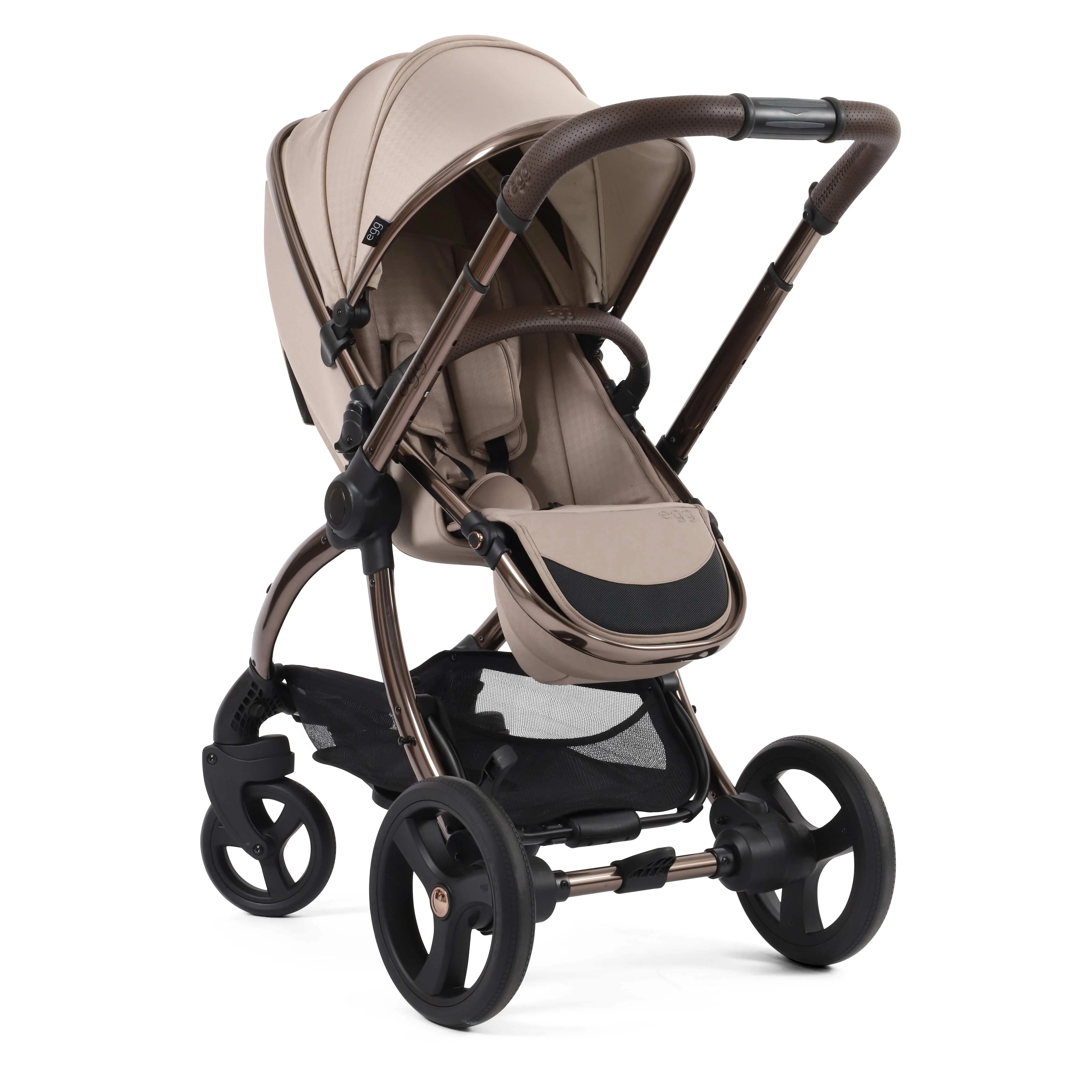 egg3 Luxury Travel System Bundle Houndstooth Almond Special Edition