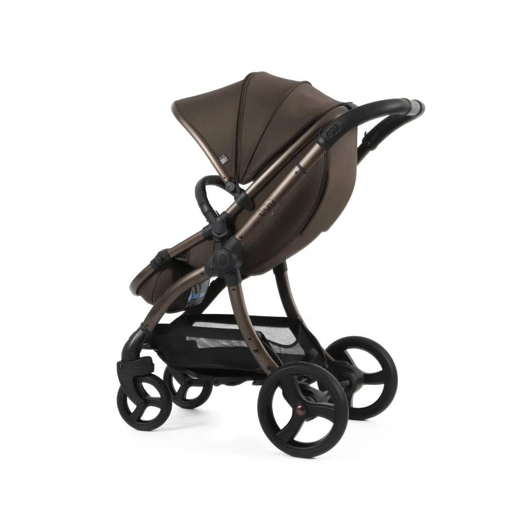 Egg3 With Cozee Air Bedside Crib Sleep Bundle - Chocolate Velvet