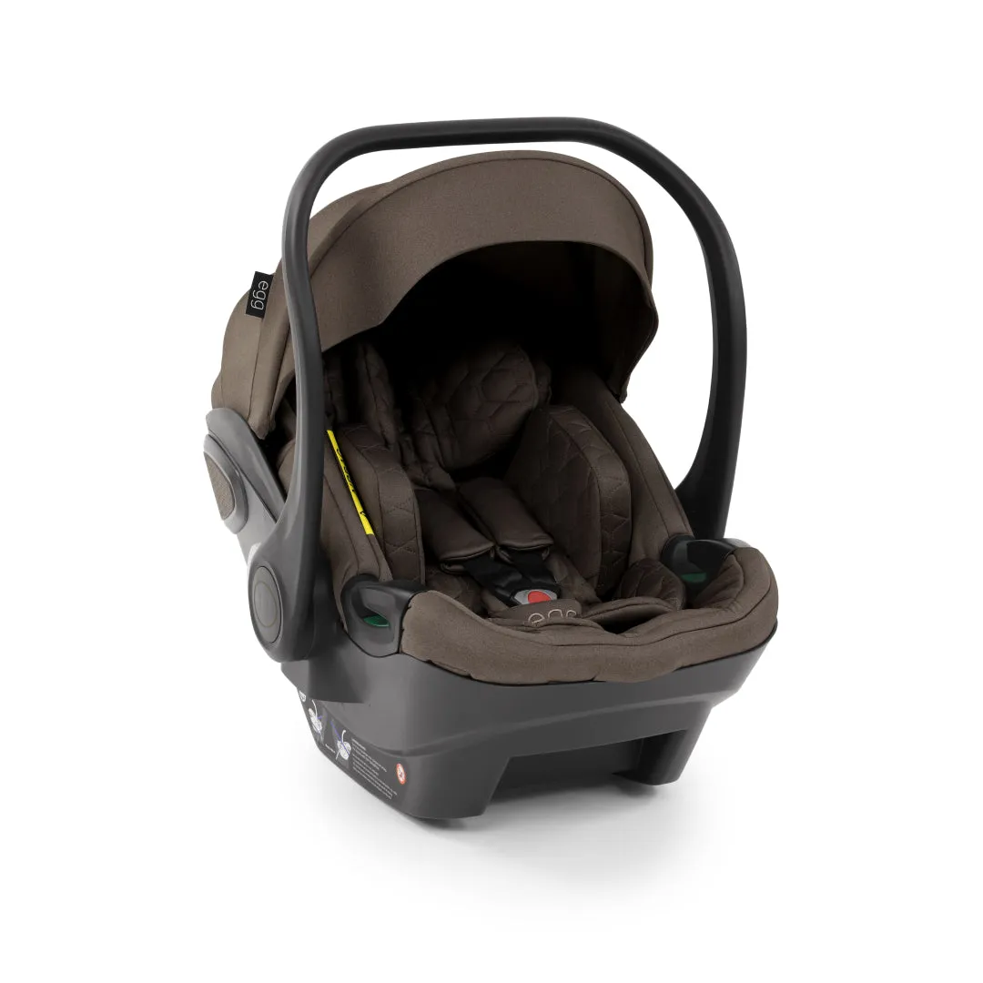 Egg3 With Cozee Air Bedside Crib Sleep Bundle - Chocolate Velvet