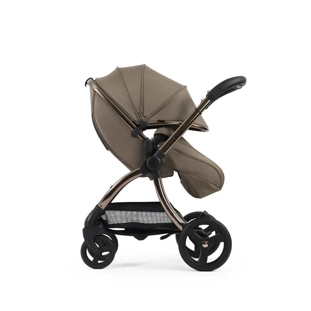Egg3 With Cozee Air Bedside Crib Sleep Bundle - Mink