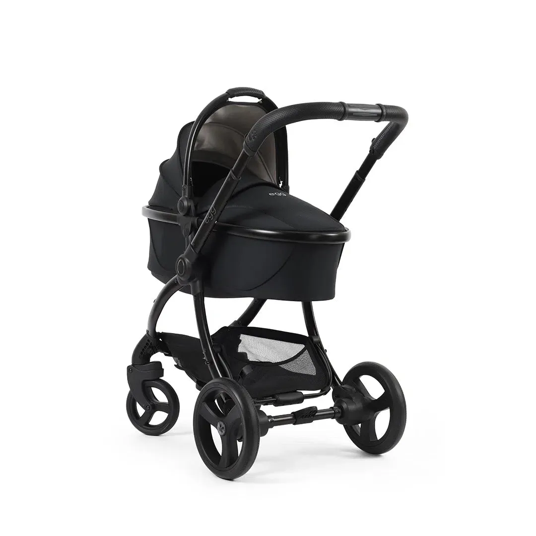 Egg3 With Cozee Air Bedside Crib Sleep Bundle Special Edition - Houndstooth Black