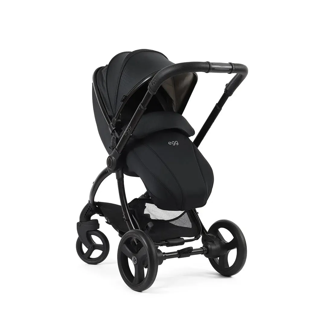 Egg3 With Cozee Air Bedside Crib Sleep Bundle Special Edition - Houndstooth Black