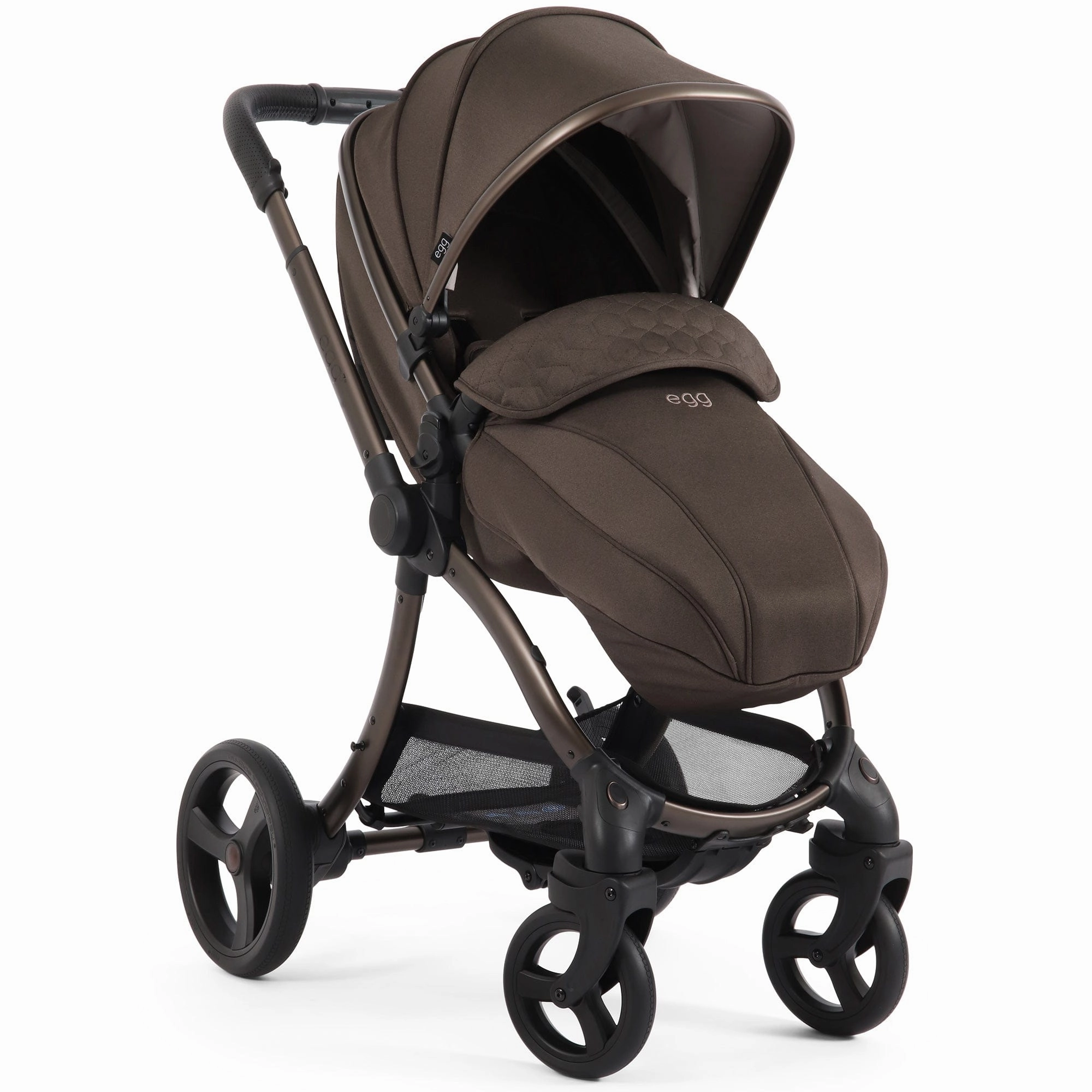 egg3 Footmuff - Chocolate Velvet