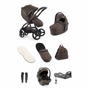 Egg3 Luxury Bundle Travel System - Chocolate Velvet