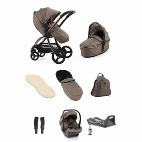 Egg3 Luxury Bundle Travel System - Mink