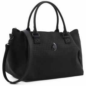 egg3 Overnight Bag - Houndstooth Black