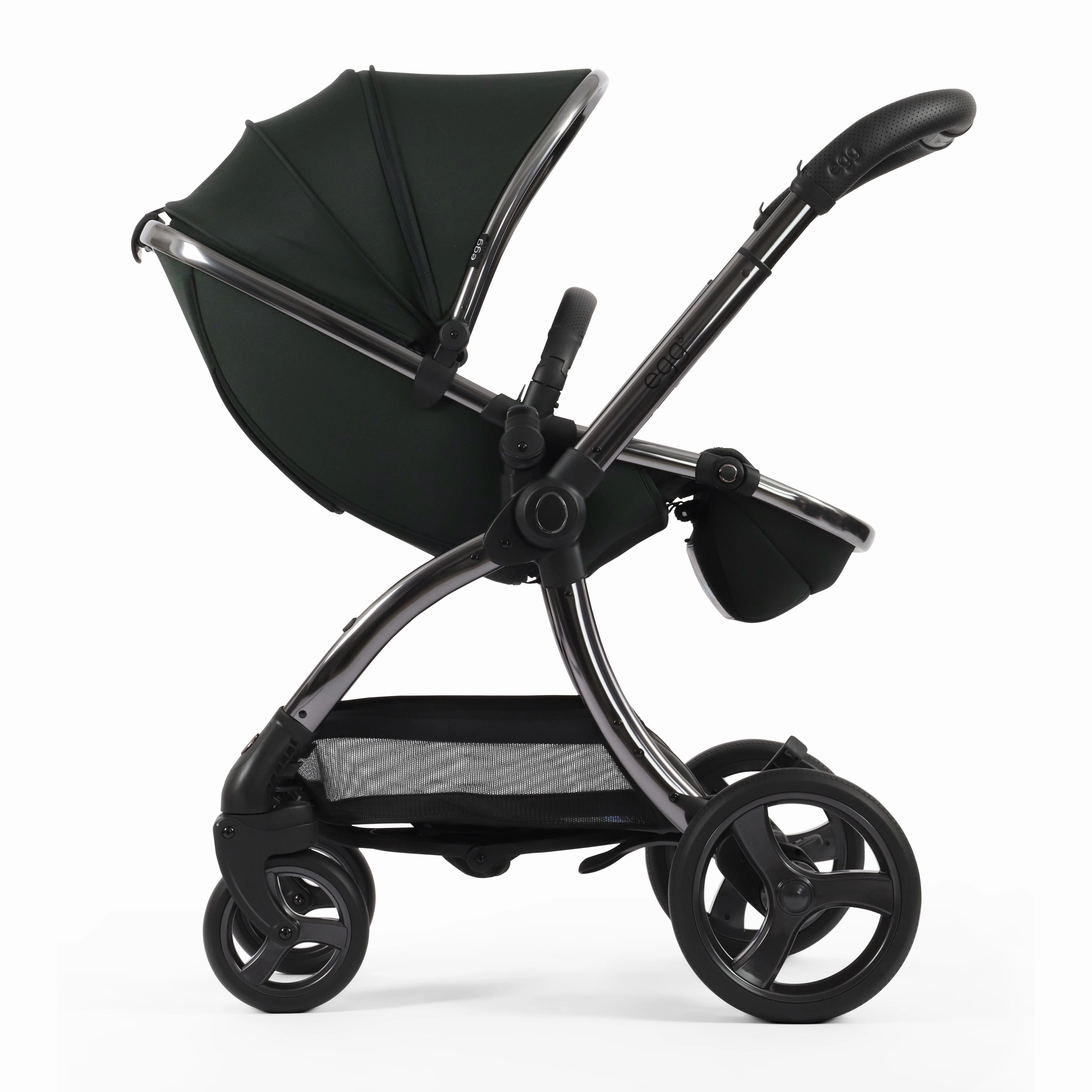 egg3 Pram Bundle Black Olive