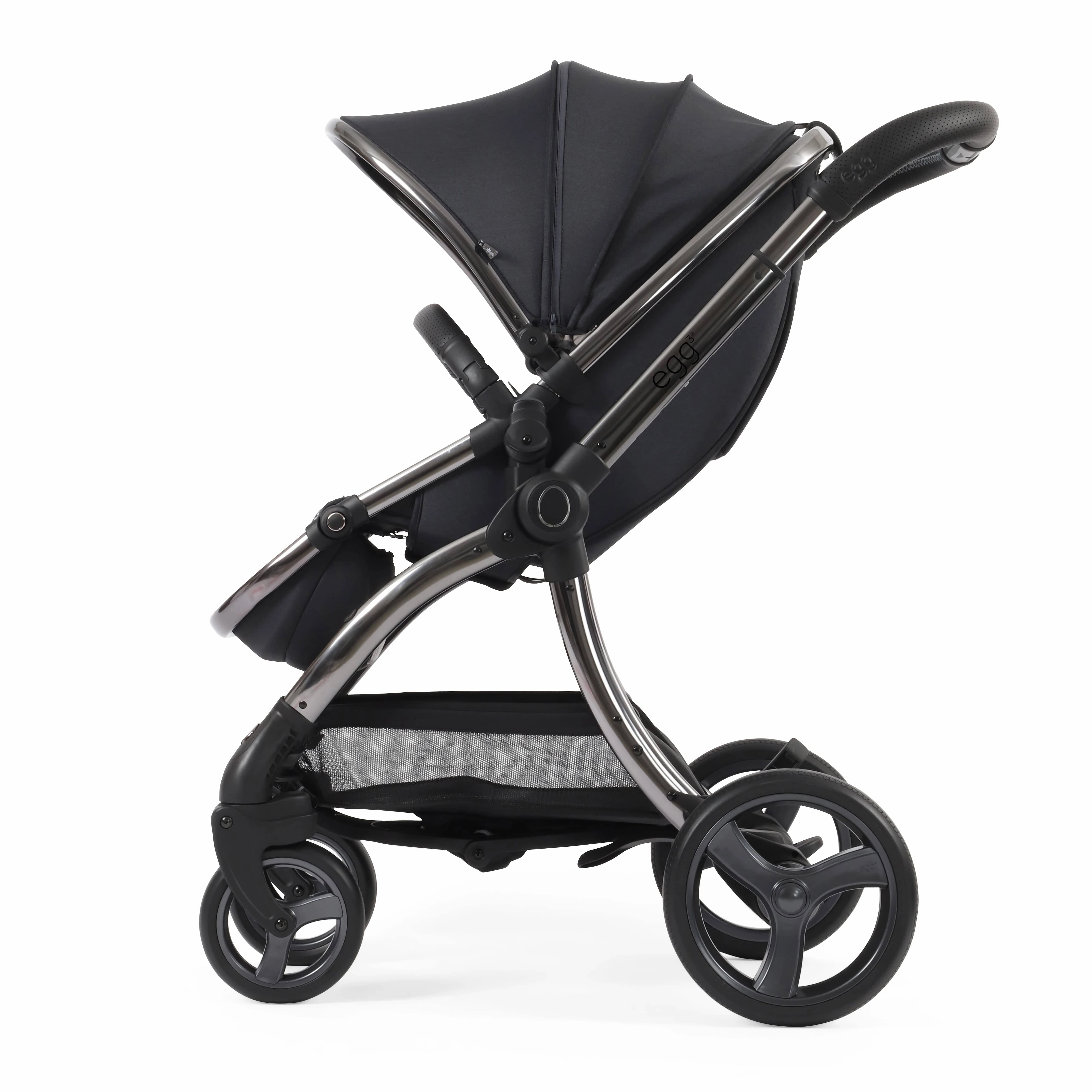 egg3 Pram Bundle Carbonite
