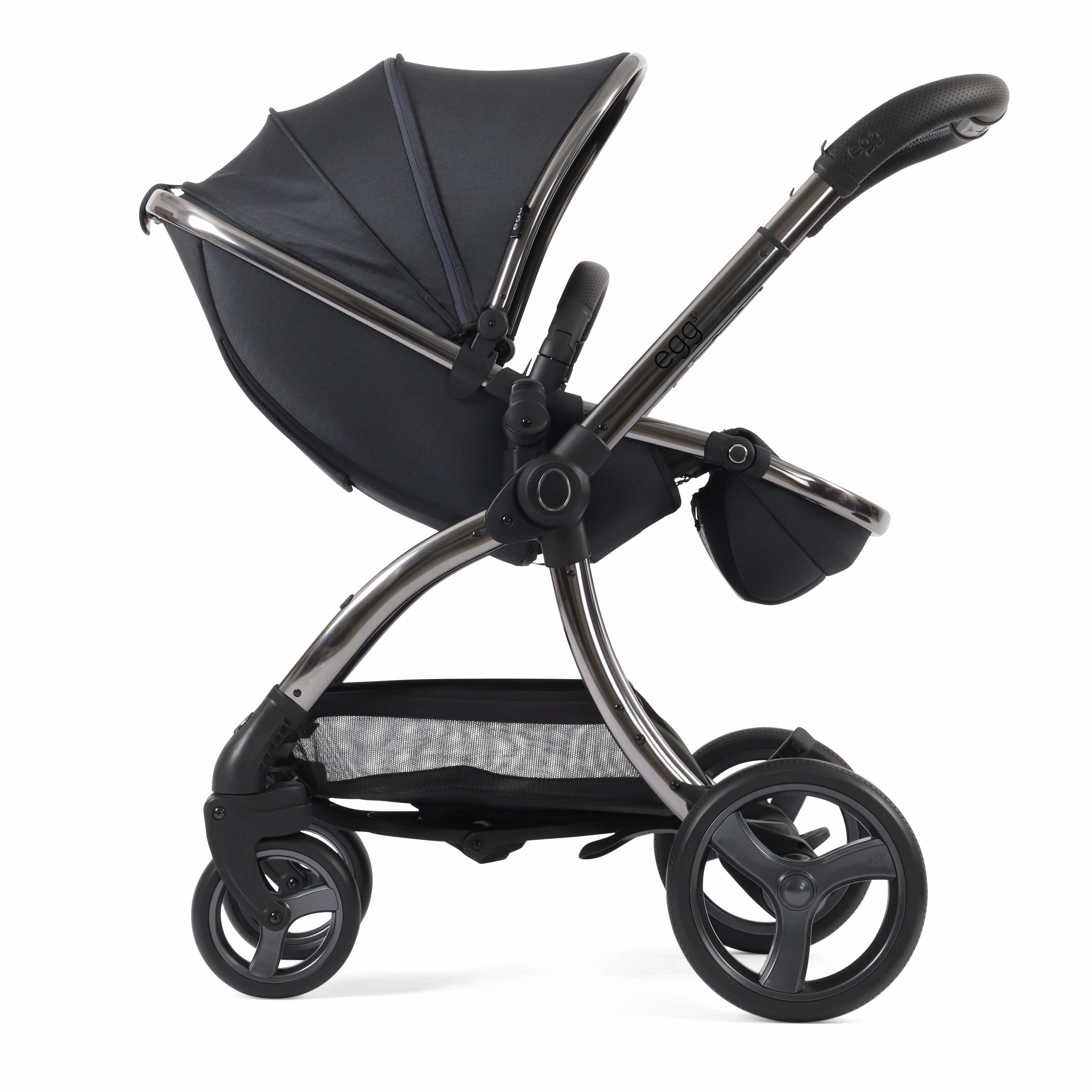 egg3 Pram Bundle Carbonite
