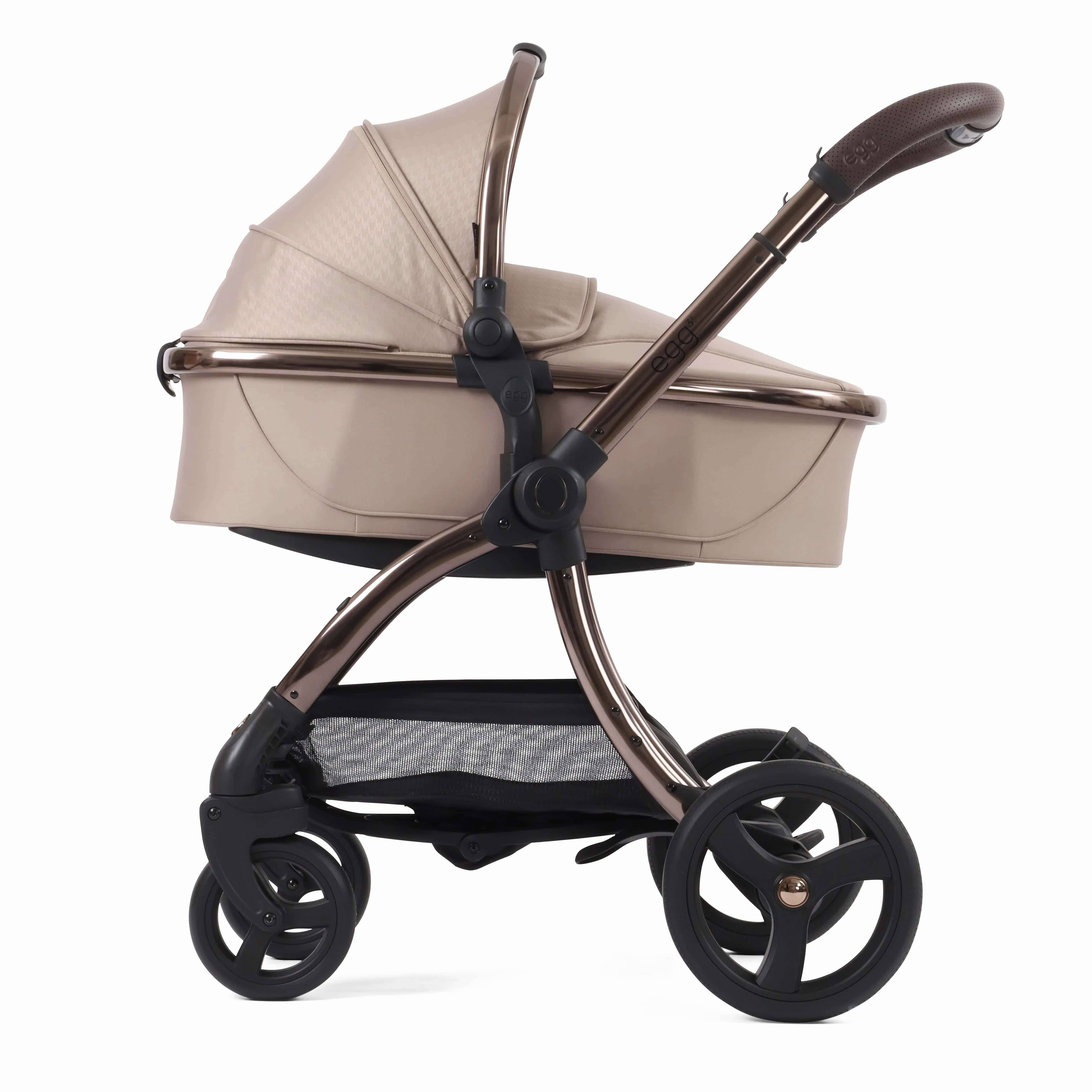 egg3 Pram Bundle Houndstooth Almond Special Edition