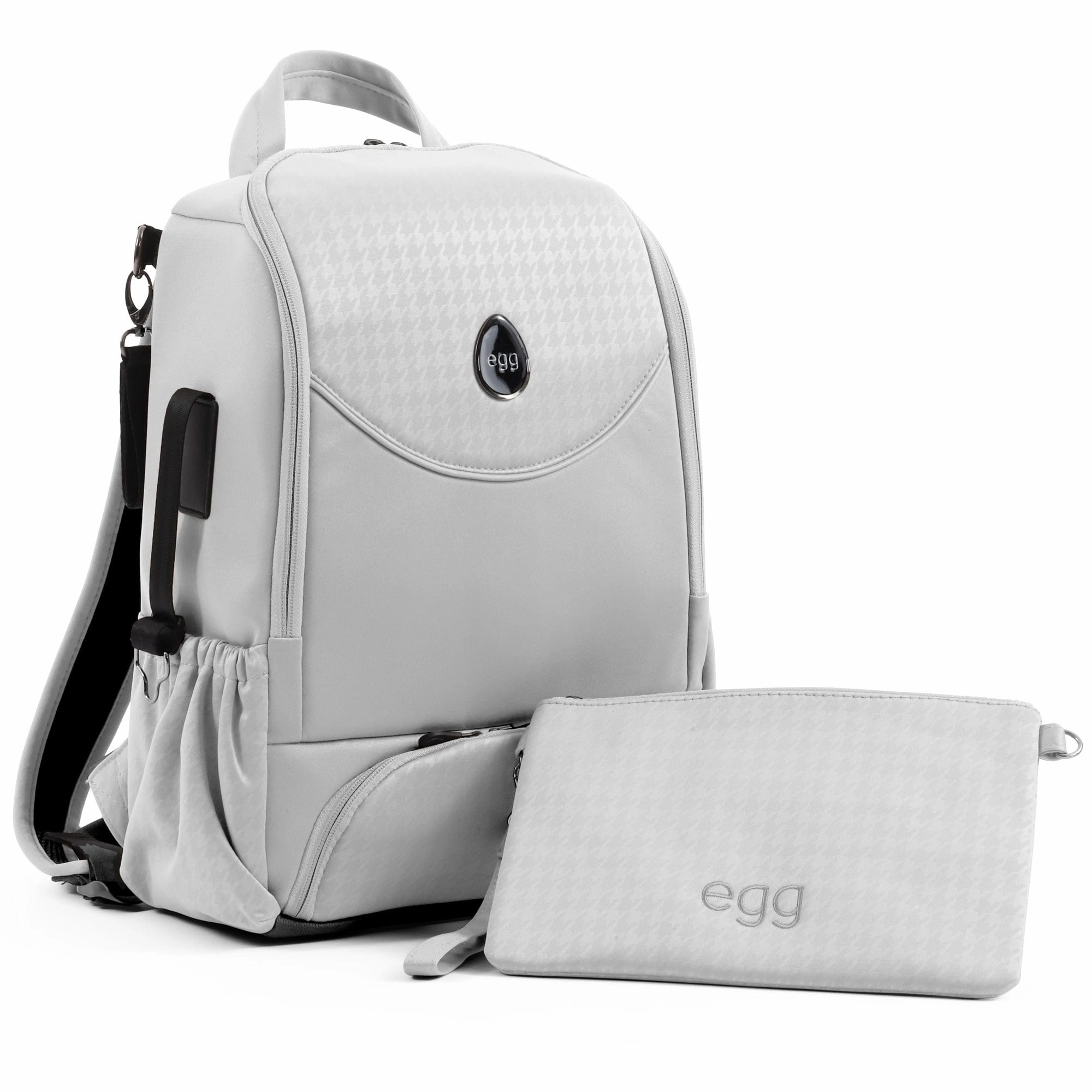 egg3 Snuggle Package - Houndstooth Silver