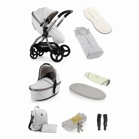 Egg3 Snuggle Package Special Edition Bundle - Houndstooth Silver