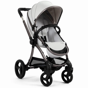 egg3 Stroller - Houndstooth Silver