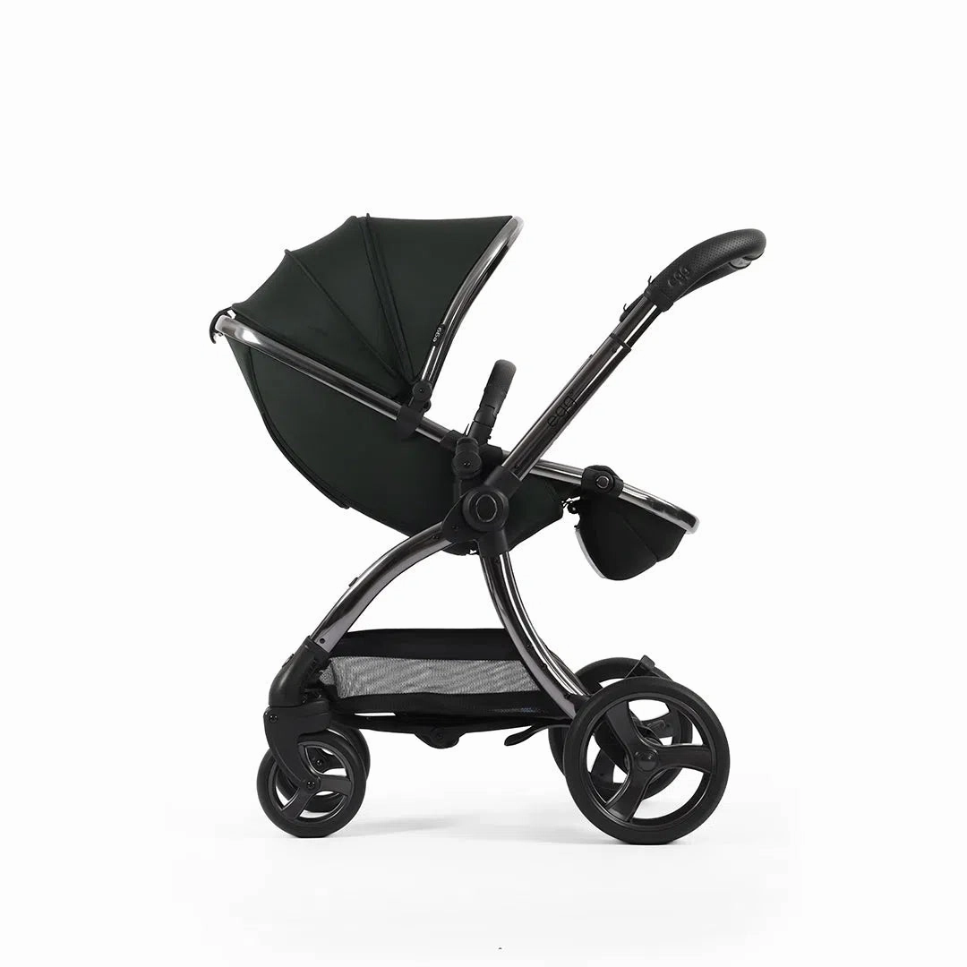 Egg3 With Cozee Air Bedside Crib Sleep Bundle - Black Olive