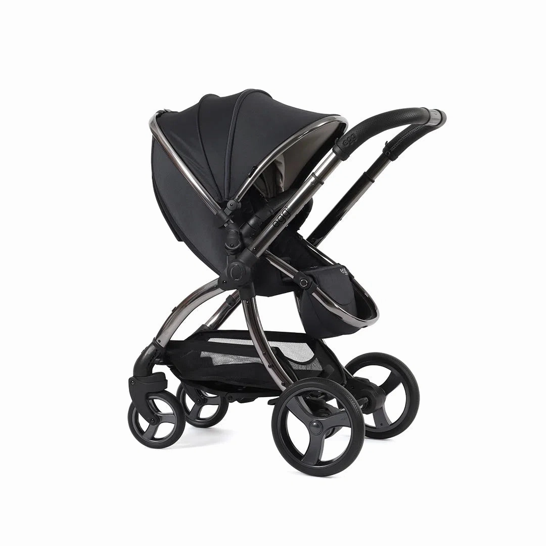 Egg3 With Cozee Air Bedside Crib Sleep Bundle - Carbonite