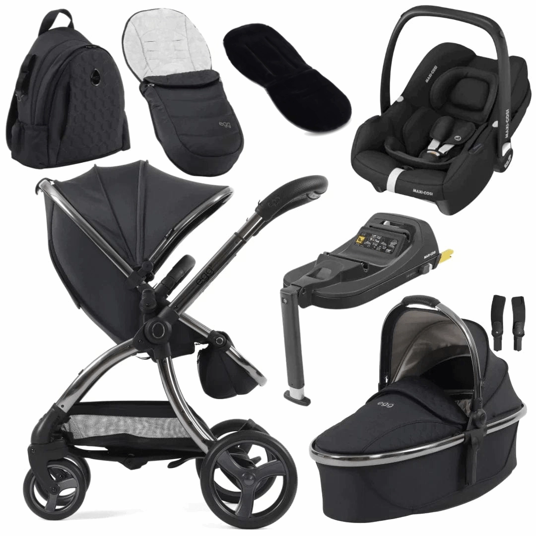 Egg 3 Luxury Cabriofix i-Size Travel System - Carbonite