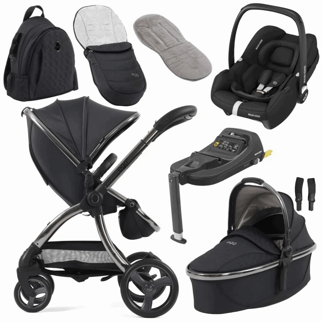 Egg 3 Luxury Cabriofix i-Size Travel System - Carbonite