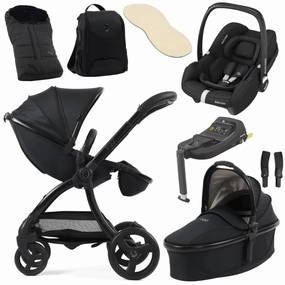 Egg 3 Luxury Cabriofix i-Size Travel System - Houndstooth Black