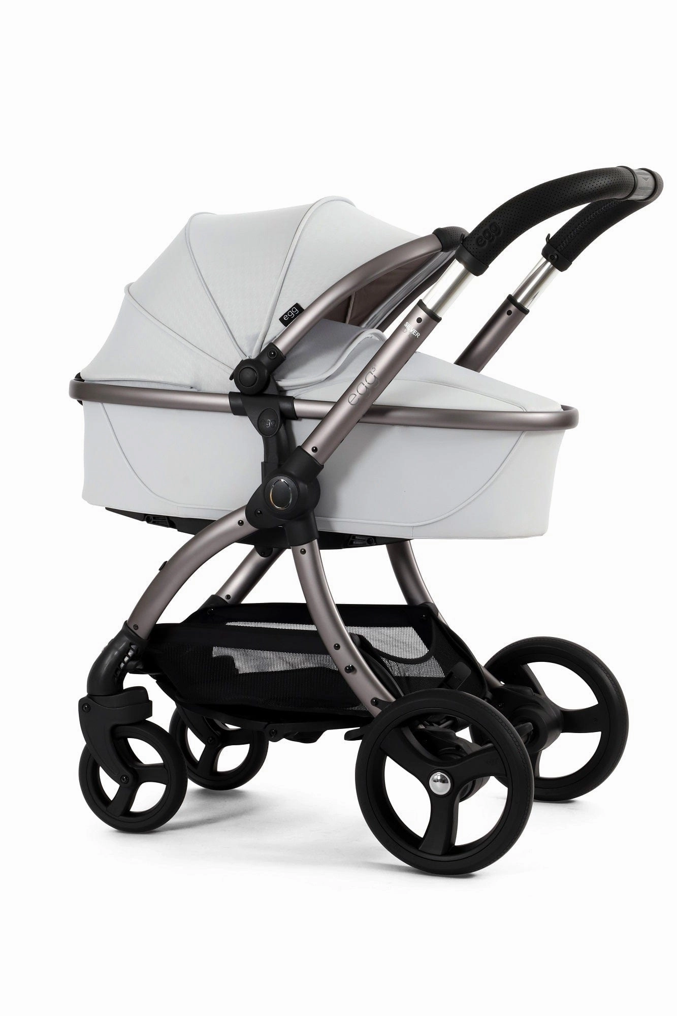 Egg 3 Luxury Cabriofix i-Size Travel System - Houndstooth Silver