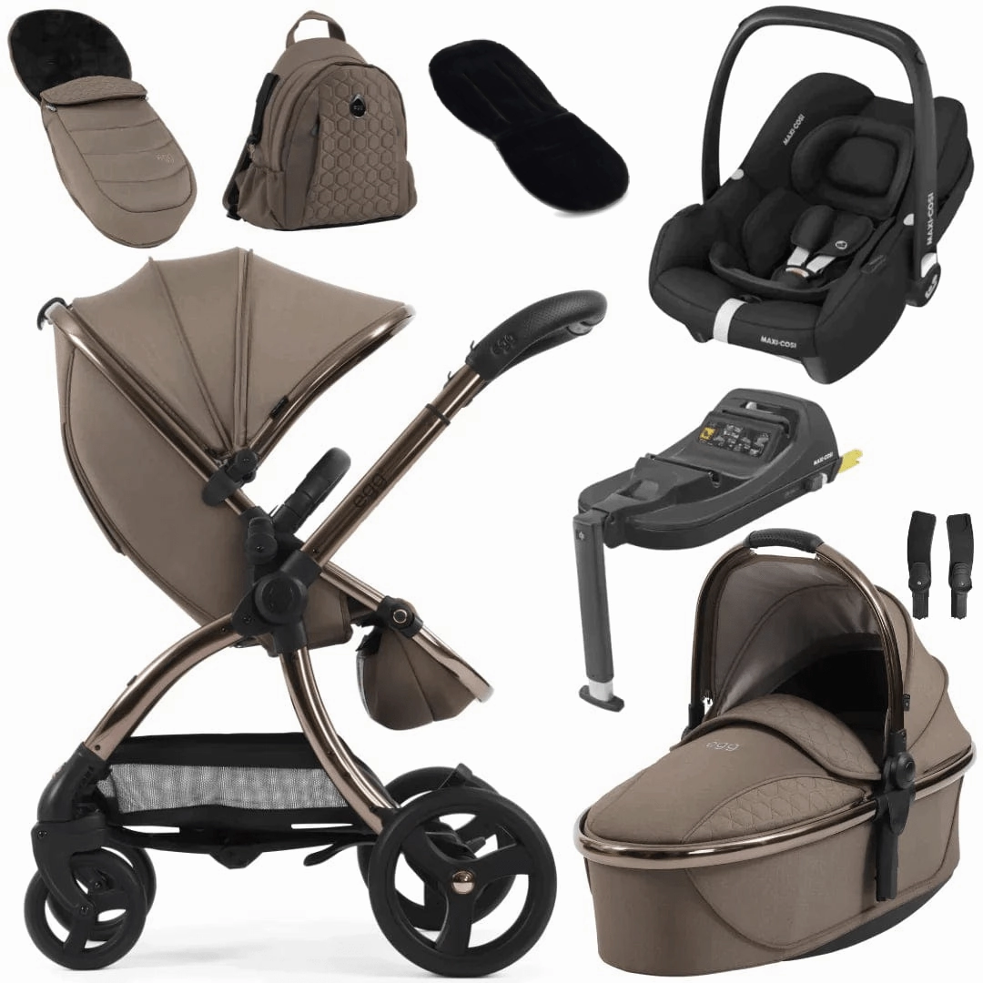 Egg 3 Luxury Cabriofix i-Size Travel System - Mink