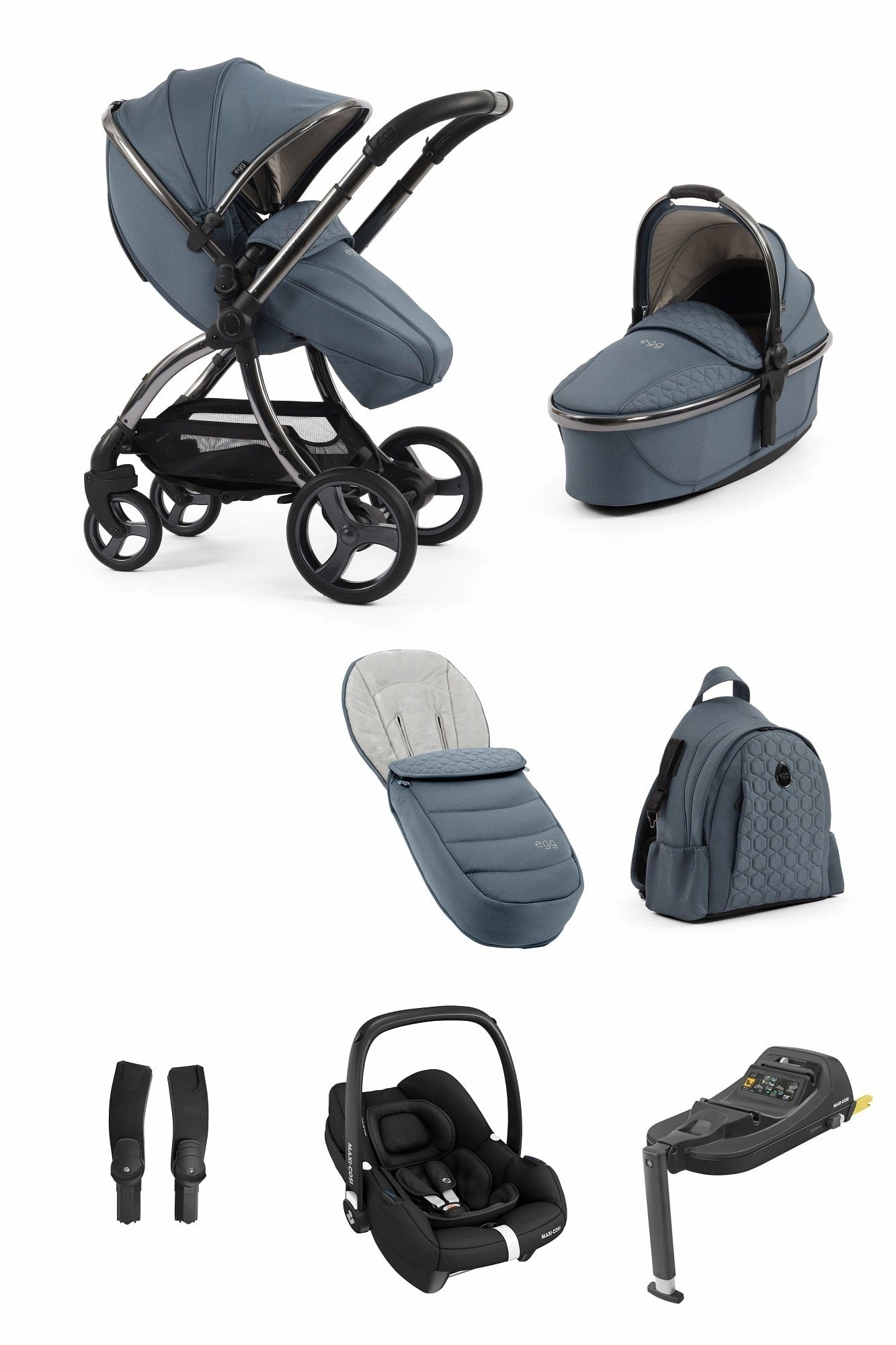 Egg 3 Luxury Cabriofix i-Size Travel System - Topaz