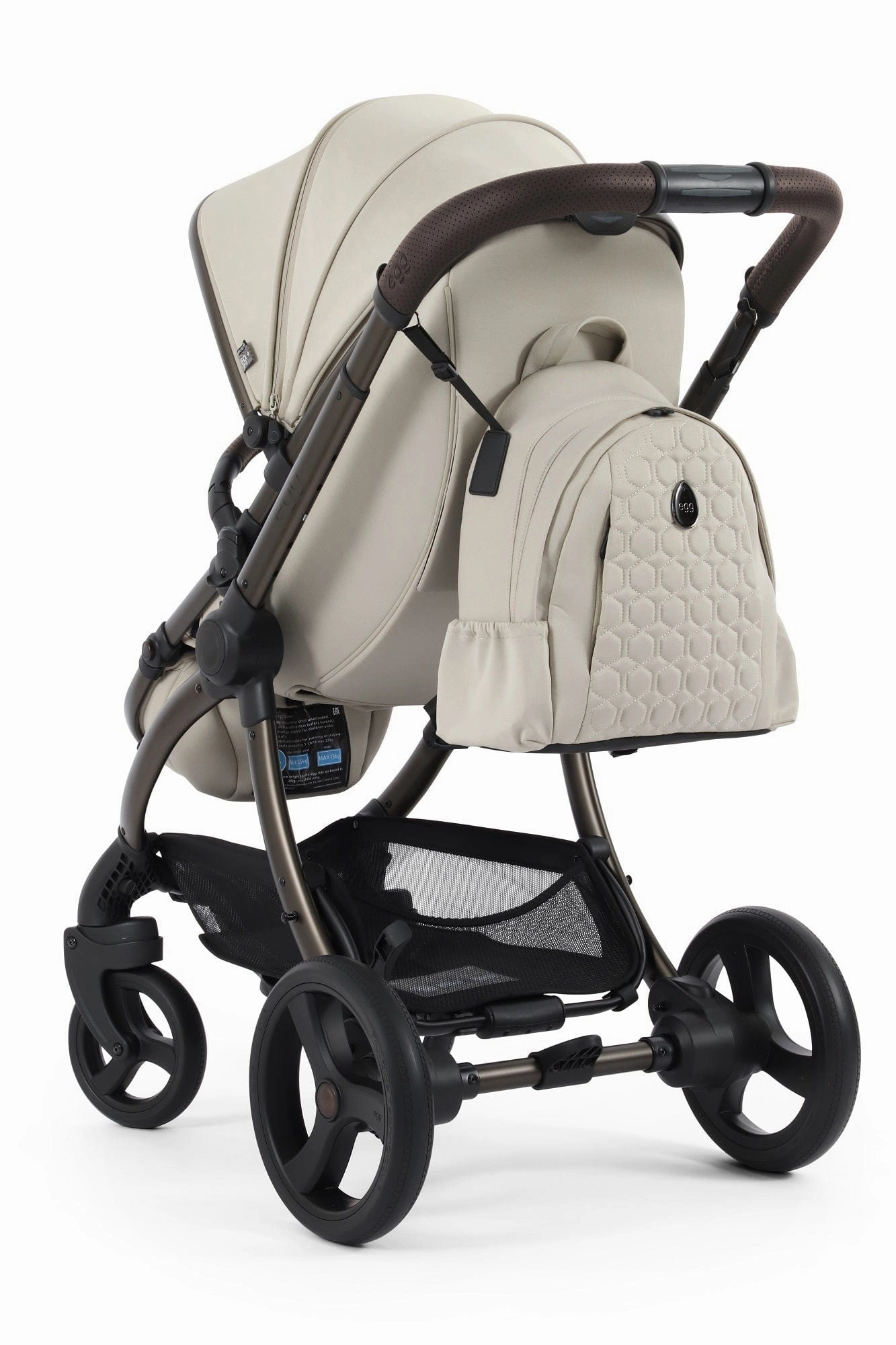 Egg 3 Luxury Cloud T i-Size Travel System - Cashmere