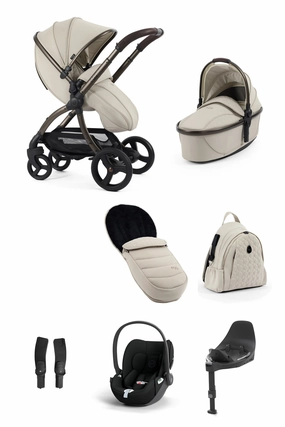 Egg 3 Luxury Cloud T i-Size Travel System - Cashmere
