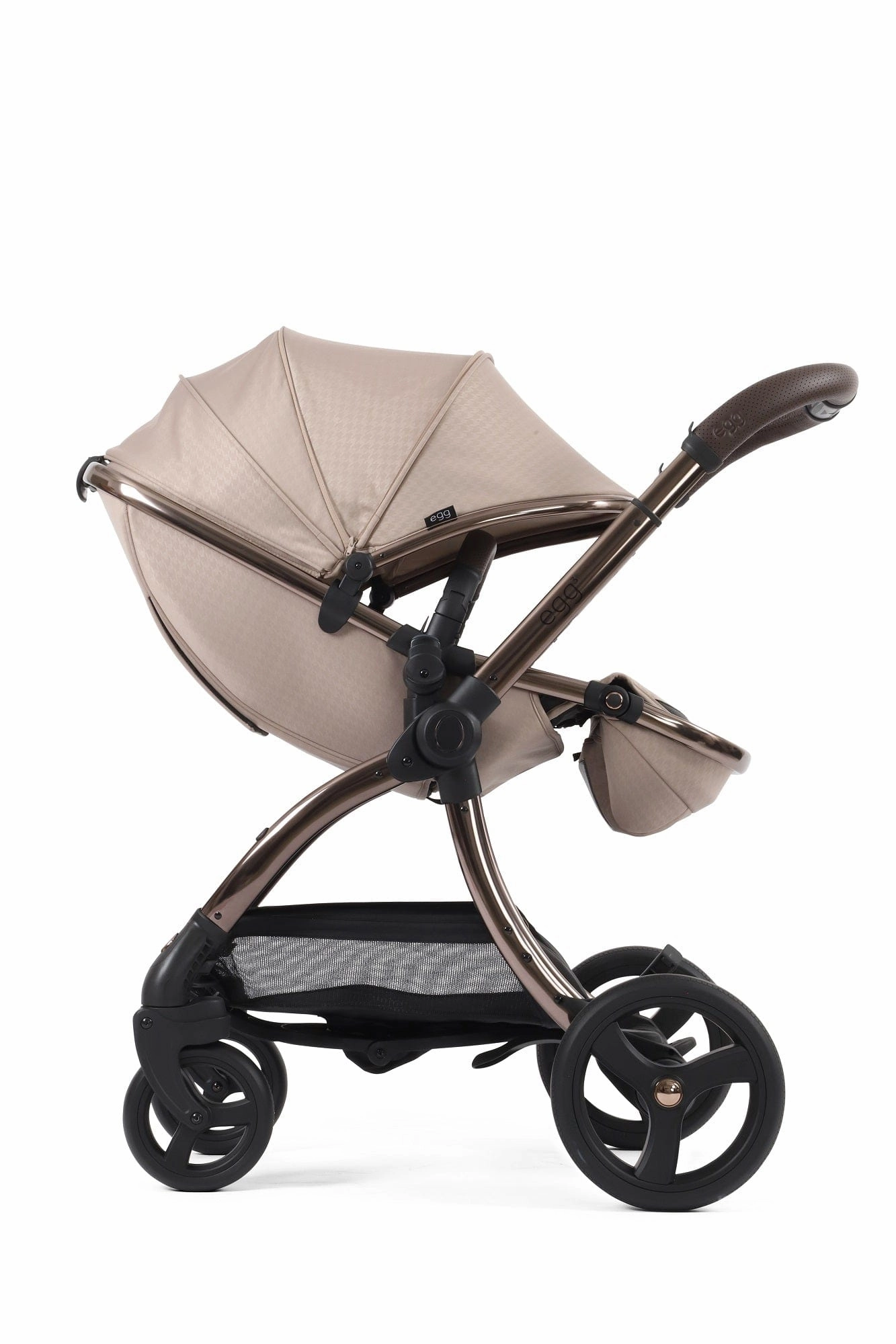Egg 3 Luxury Cloud T i-Size Travel System - Houndstooth Almond