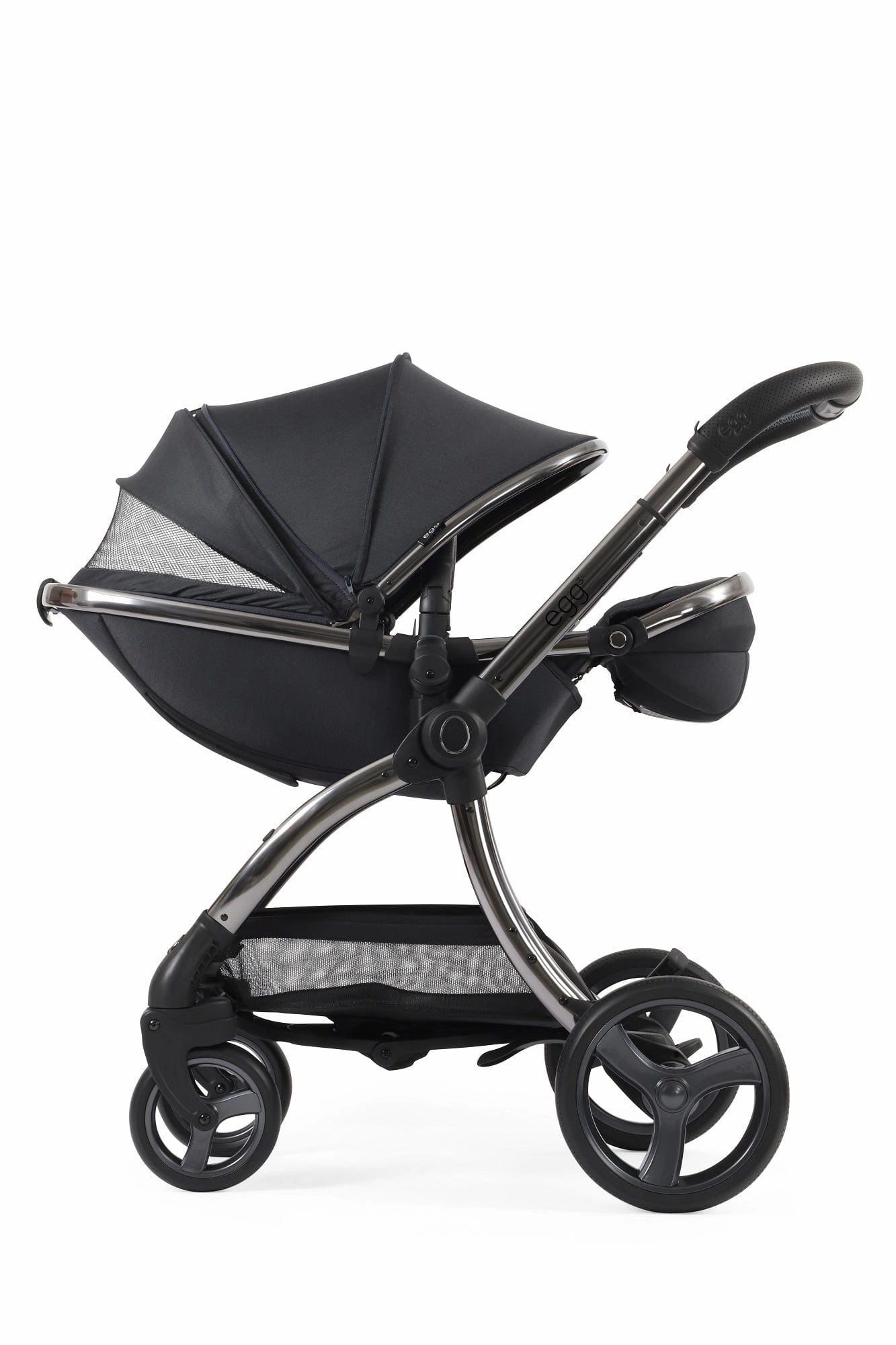 Egg 3 Luxury Pebble 360 PRO 2 Travel System - Carbonite