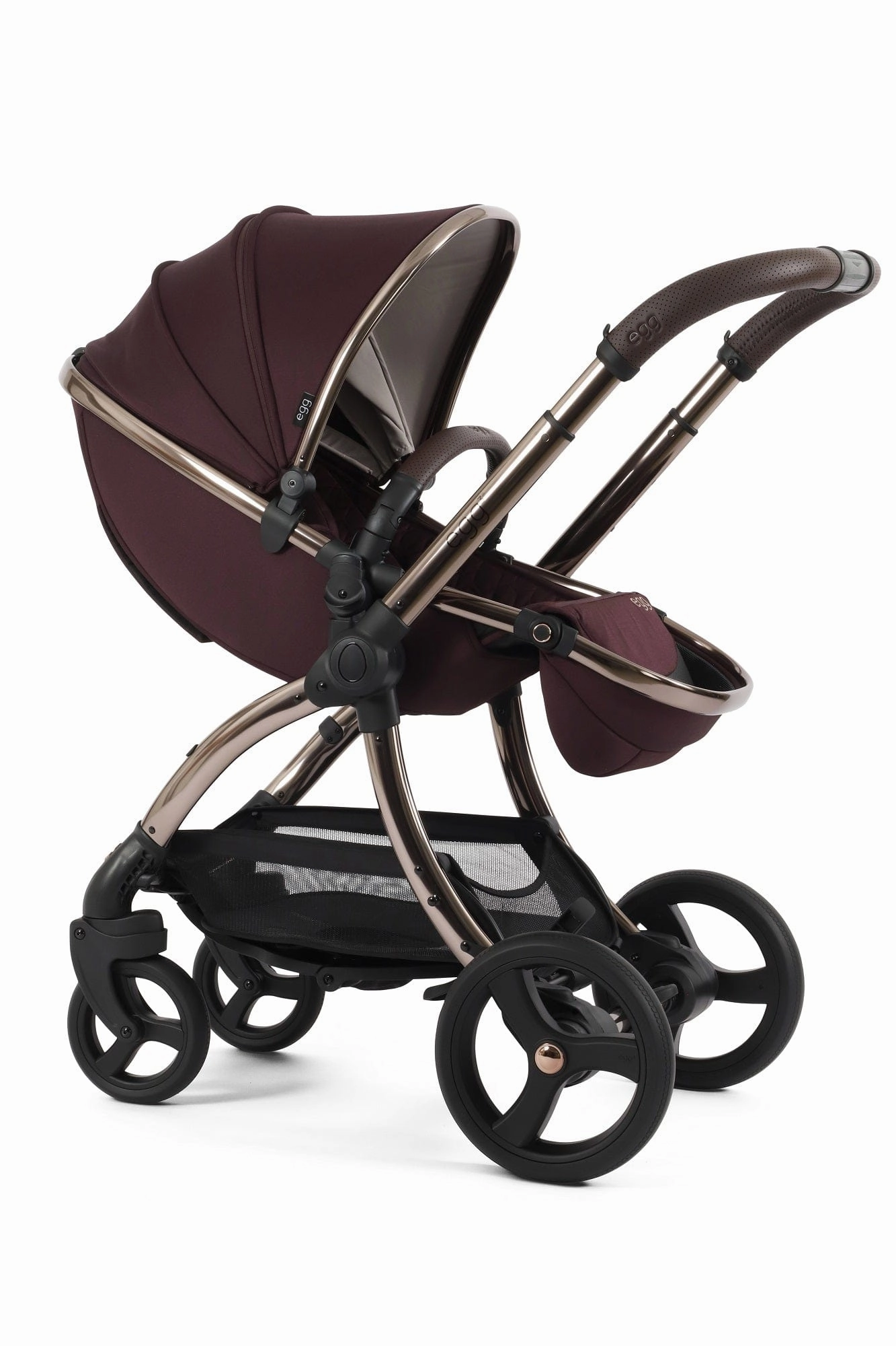 Egg 3 Luxury Pebble 360 PRO 2 Travel System - Mulberry