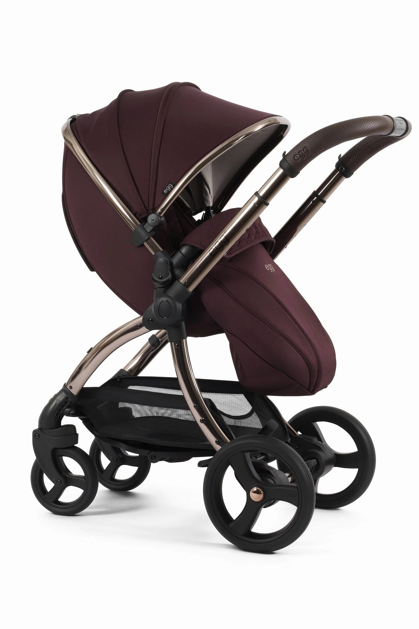 Egg 3 Luxury Pebble 360 PRO 2 Travel System - Mulberry