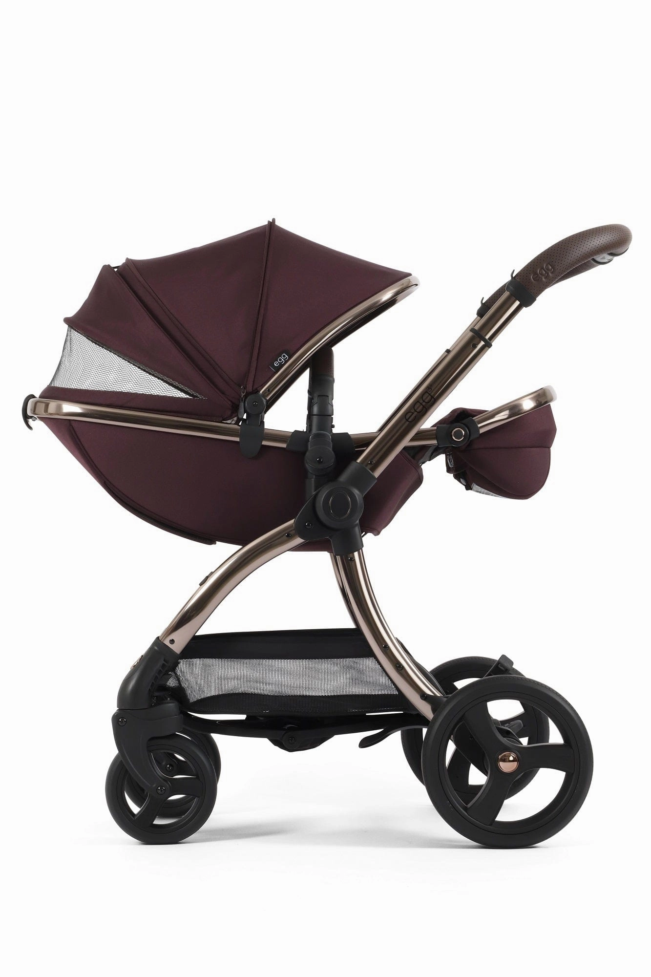 Egg 3 Luxury Pebble 360 PRO 2 Travel System - Mulberry