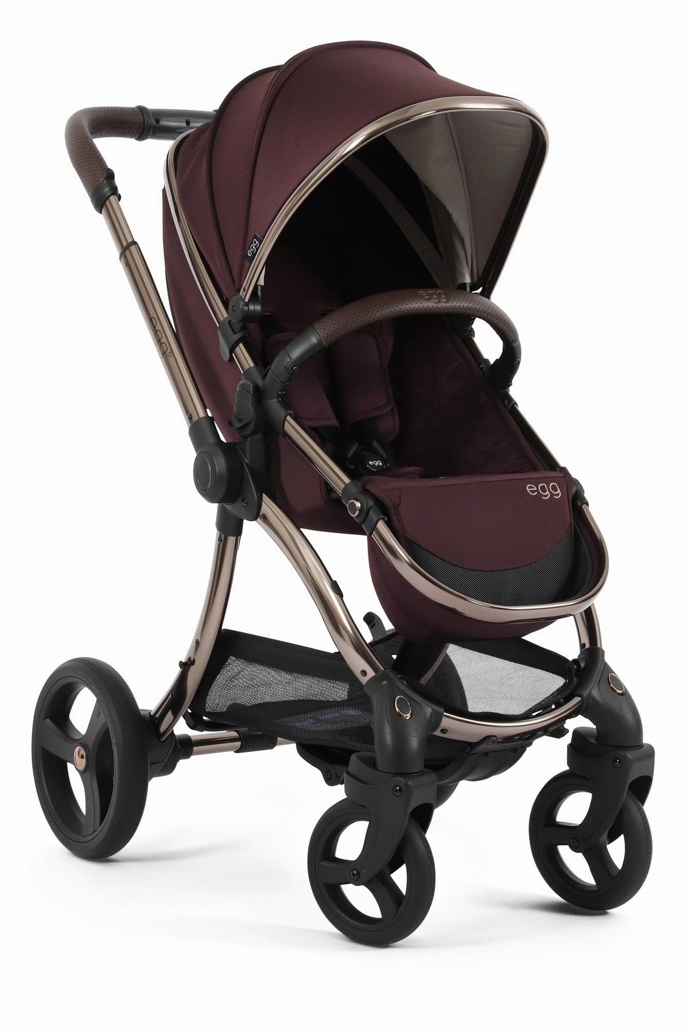 Egg 3 Luxury Pebble 360 PRO 2 Travel System - Mulberry