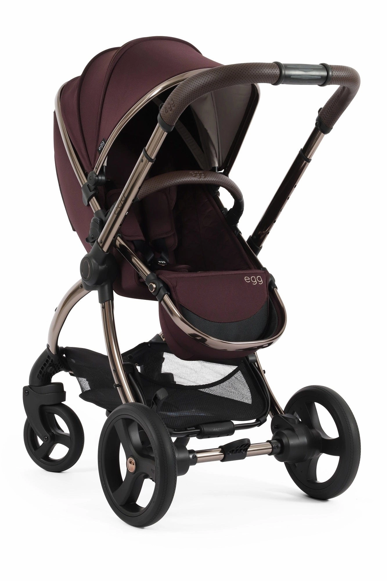 Egg 3 Luxury Pebble 360 PRO 2 Travel System - Mulberry