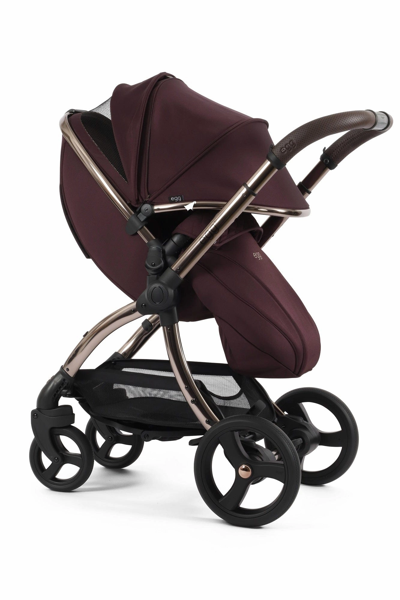 Egg 3 Luxury Pebble 360 PRO 2 Travel System - Mulberry