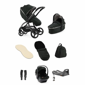 Egg 3 Luxury Shell i-Size Travel System - Black Olive (Ex-Display)