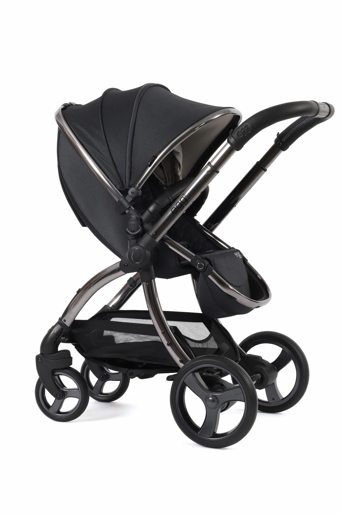 Egg 3 Luxury Shell i-Size Travel System - Carbonite (with FREE Mamaroo)