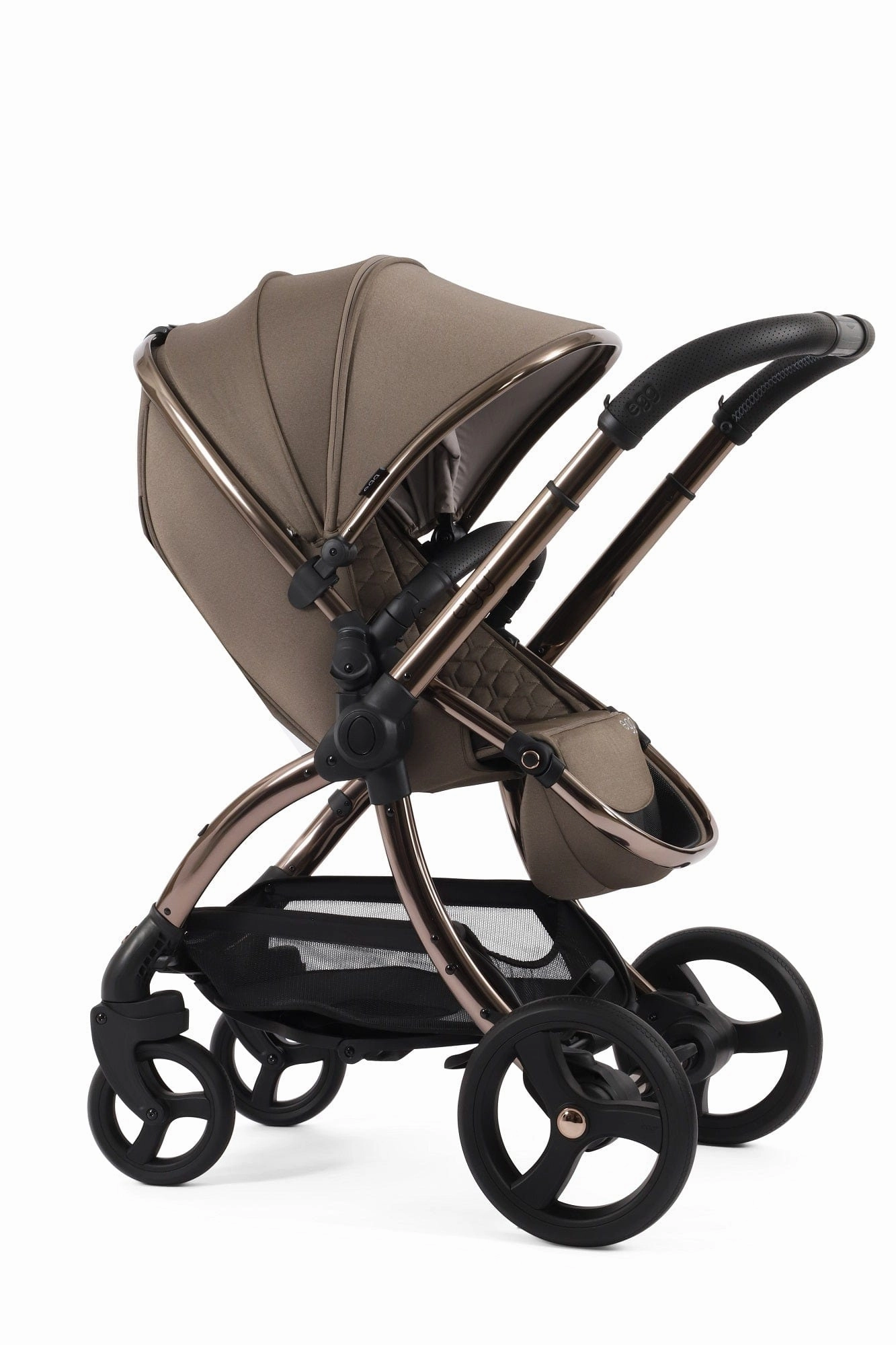 Egg 3 Luxury Shell i-Size Travel System - Mink (with FREE Mamaroo)