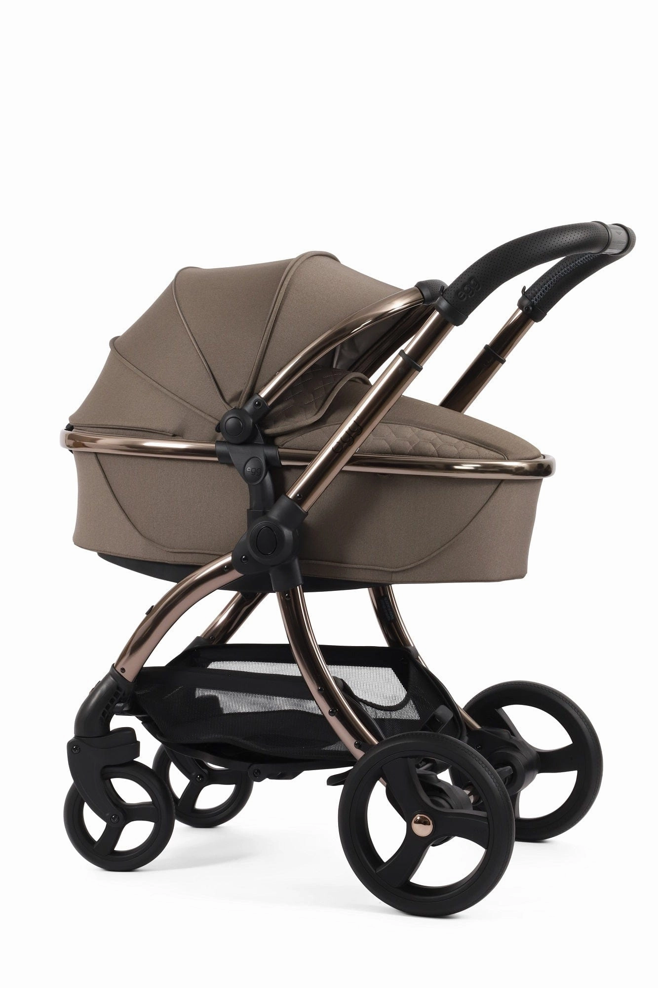 Egg 3 Luxury Shell i-Size Travel System - Mink (with FREE Mamaroo)