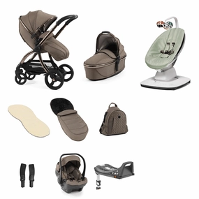 Egg 3 Luxury Shell i-Size Travel System - Mink (with FREE Mamaroo)