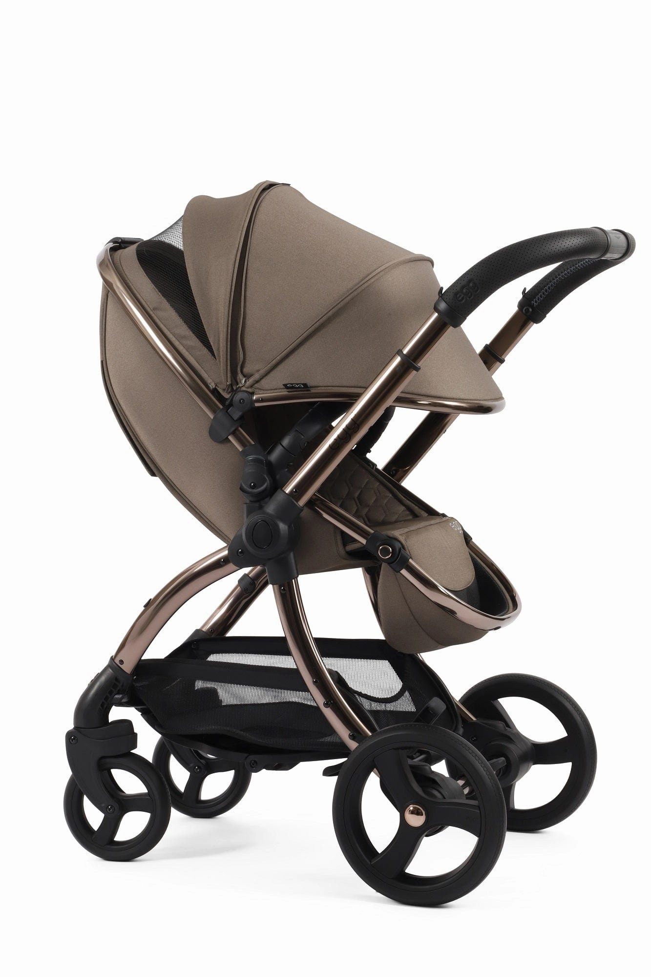 Egg 3 Luxury Shell i-Size Travel System - Mink (with FREE Mamaroo)
