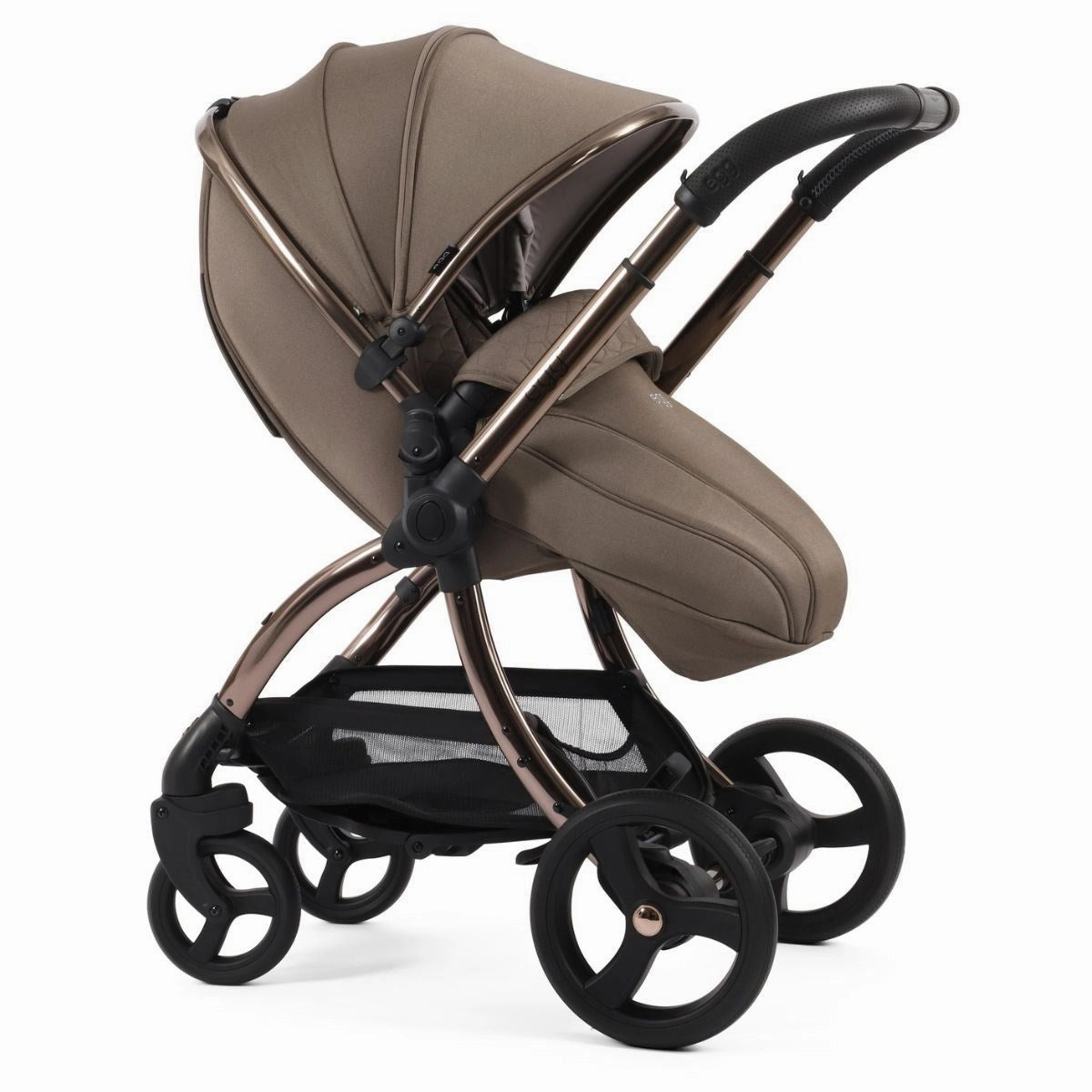 Egg 3 Premium Travel System Bundle in Mink, With Car Seat & Base