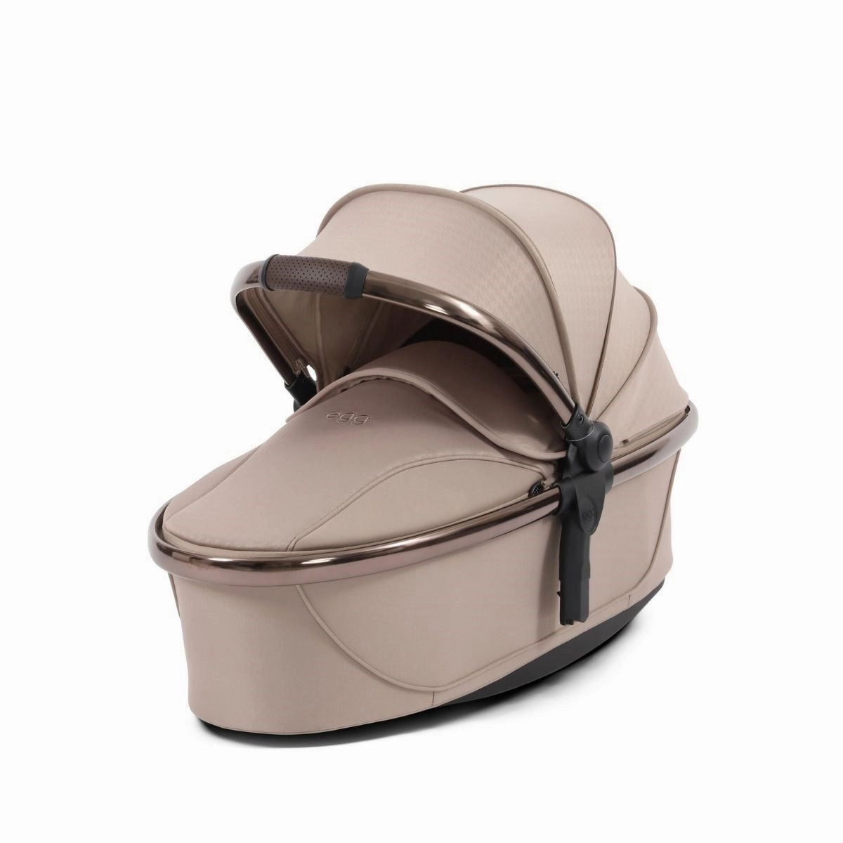 Egg 3 Premium Travel System Bundle in SE Houndstooth Almond, With Car Seat & Base.