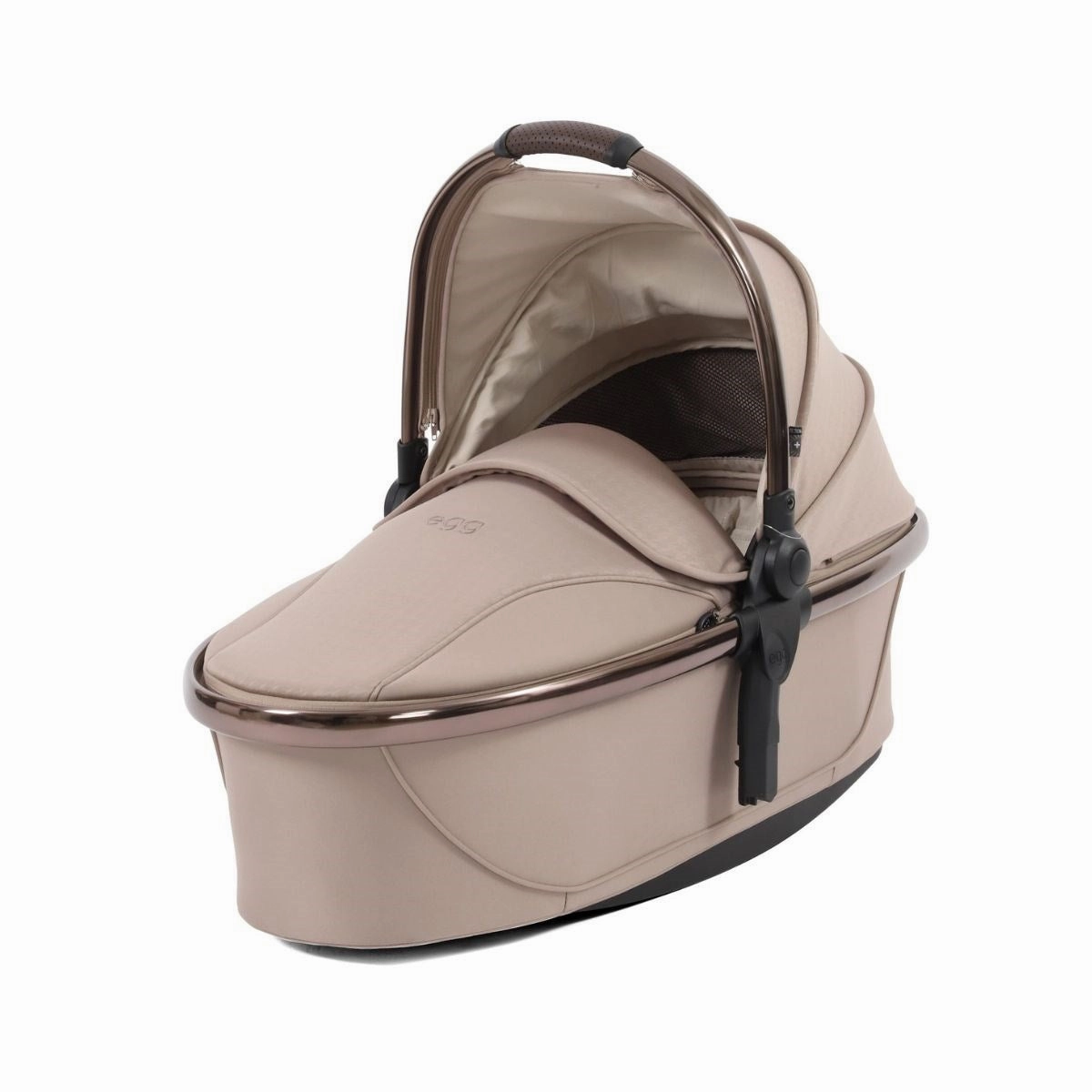 Egg 3 Premium Travel System Bundle in SE Houndstooth Almond, With Car Seat & Base.