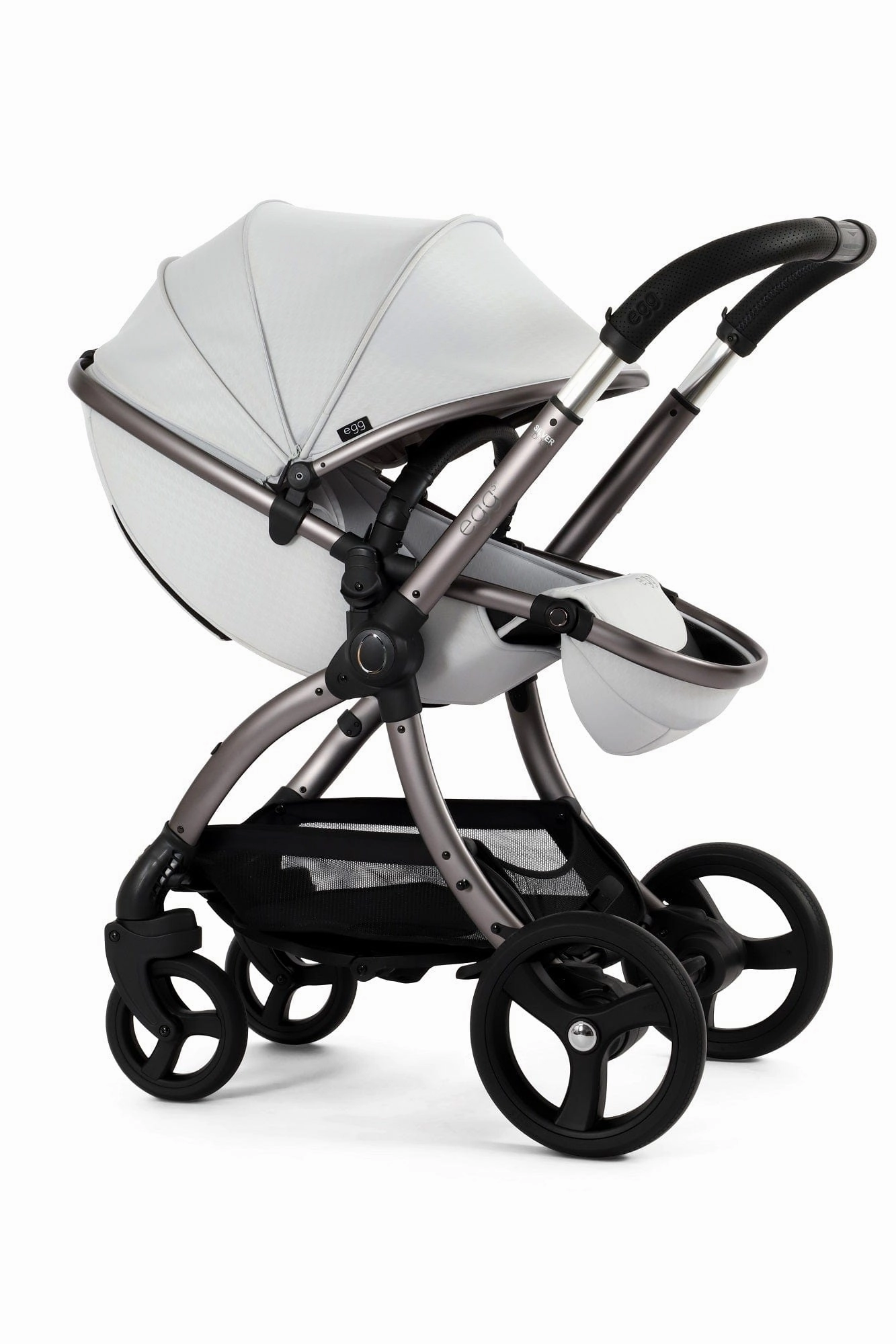Egg 3 Stroller - Houndstooth Silver